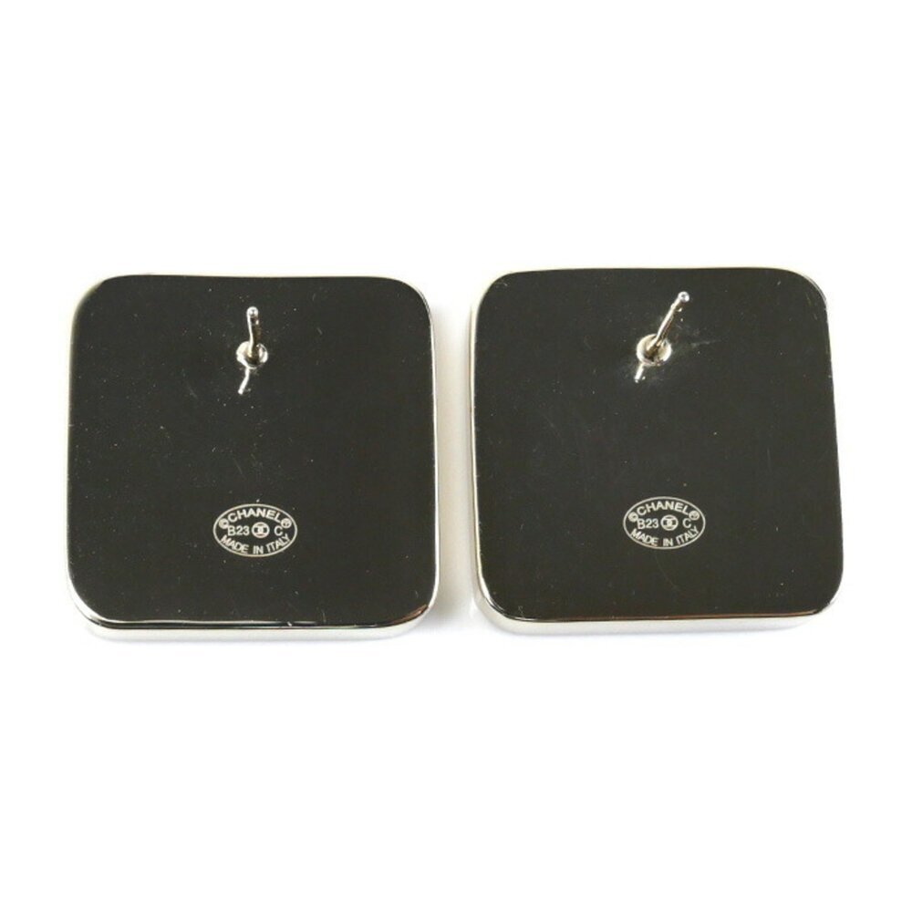 CHANEL Authentic Logo Earrings - Picture 2 of 4